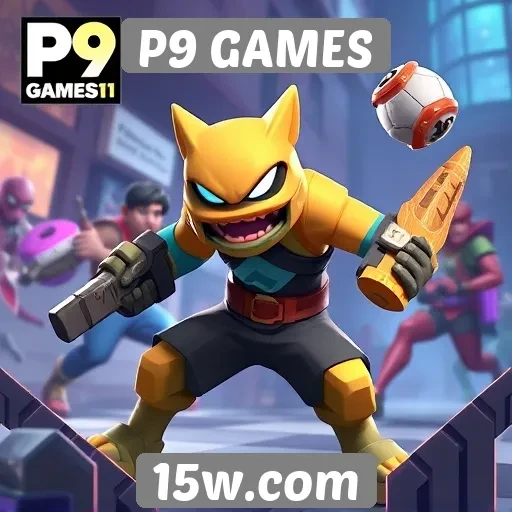 Novidades de jogos disponíveis no P9 GAMES